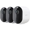 Caméra de sécurité ARLO 3 caméras PRO4 blanc VMC4350P-100EU + Sonnette sans fil ARLO sans fil blanc  AVD2001-100EUS