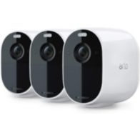 Caméra de sécurité ARLO 3 cameras Essential blanc VMC2330-100EUS + Panneau solaire ARLO Essential Blanc VMA3600