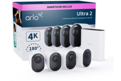 Pack ARLO 4 caméras ULTRA2 blanc VMS5440