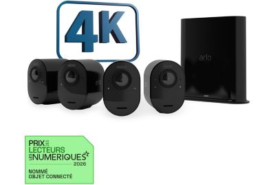 Caméra de surveillance ARLO 4 caméras ULTRA2 Noir VMS5440B-200EUS