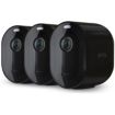 Caméra de sécurité ARLO 3 caméras PRO4 Noir VMC4350B-100EU + Sonnette sans fil ARLO sans fil blanc  AVD2001-100EUS