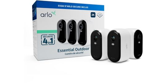 Caméra de surveillance ARLO 3Cameras Essential2 Exterieures