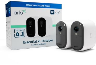 Caméra de surveillance ARLO 2Cameras Essential2 XL 2K exterieures