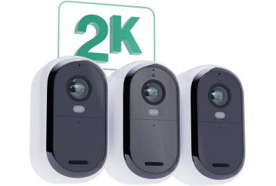Caméra de surveillance ARLO Wifi ESSENTIAL2 3cams+pann.solaires