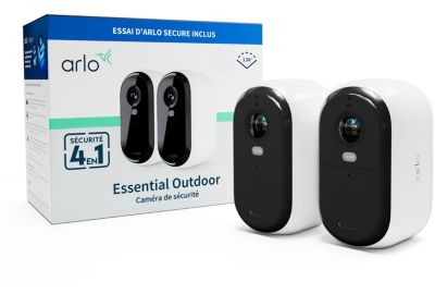 Caméra de surveillance ARLO 2 caméras extérieur Essential 2 HD