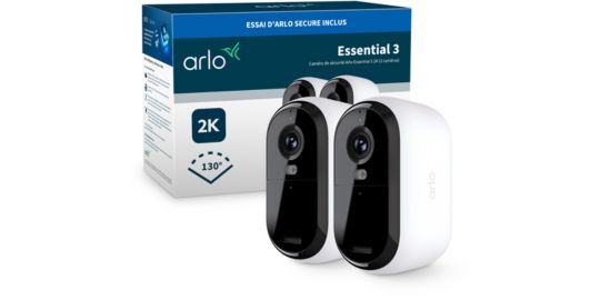 Caméra de surveillance ARLO 2 caméras ext Essential3 2K