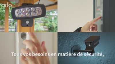 Voir la vidéo pour Caméra de surveillance ARLO Essential ouutdoor 2K + Indoor 2K