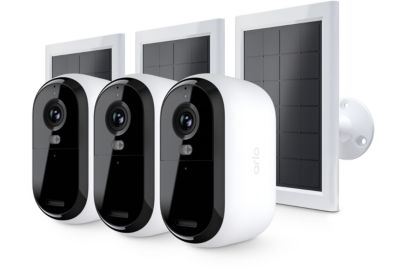Caméra de surveillance ARLO 3 caméras ext Essential3 2K+ pan. sol