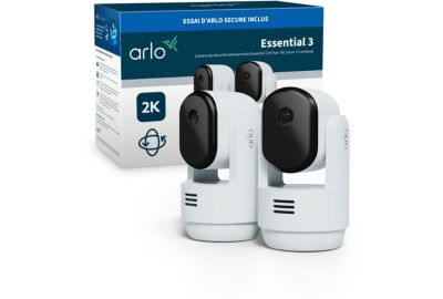 Caméra de surveillance ARLO 2 caméras intérieures Essential3 2K PTZ