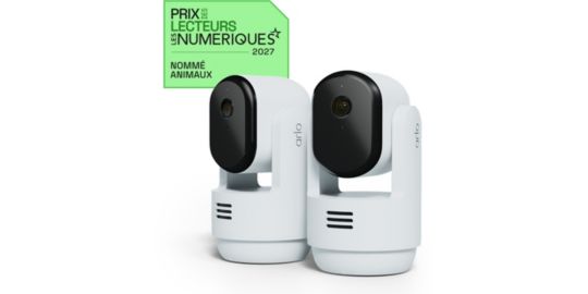 Caméra de surveillance ARLO 2 caméras intérieures Essential3 2K PTZ
