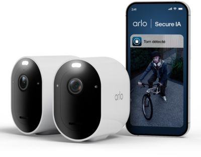 Caméra de surveillance ARLO Pack de 2 caméras 2K+ extérieur Pro6