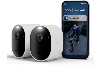 Caméra de surveillance ARLO Pack de 2 caméras 2K+ extérieur Pro6