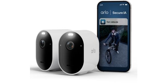 Caméra de surveillance ARLO Pack de 2 caméras 2K+ extérieur Pro6