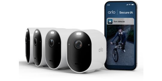 Caméra de surveillance ARLO Pack de 4 caméras 2K+ extérieur Pro6