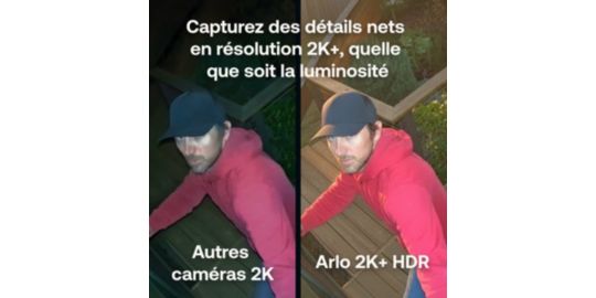 Caméra de surveillance ARLO Pack de 4 caméras 2K+ extérieur Pro6
