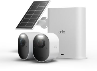 Caméra de surveillance ARLO Pack 2cam.ext. 4K Ultra3+panneau solaire