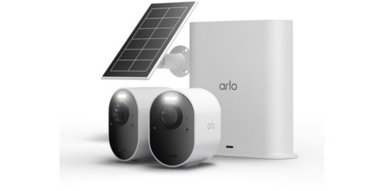 Caméra de surveillance ARLO Pack 2cam.ext. 4K Ultra3+panneau solaire