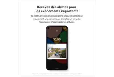 Caméra GOOGLE Nest Cam intérieure-extéri