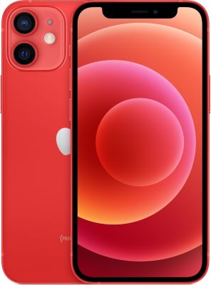 Smartphone APPLE iPhone 12 Mini (Product) Red 64 Go 5G Reconditionné