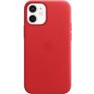 Coque APPLE iPhone 12 mini Cuir rouge MagSafe