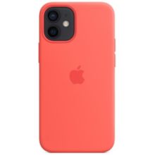 Coque APPLE iPhone 12 mini Silicone rose MagSafe