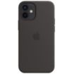 Coque APPLE iPhone 12 mini Silicone noir MagSafe