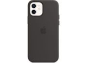 Coque APPLE iPhone 12/12 Pro Silicone noir MagSafe