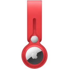 Accessoire tracker Bluetooth APPLE Laniere AirTag Cuir (PRODUCT)RED