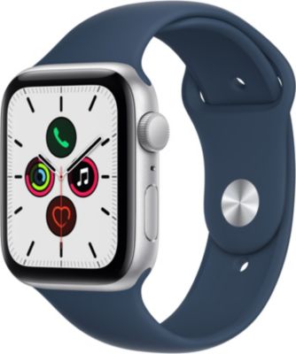 Montre connectée APPLE WATCH SE 44MM Alu Argent/Bleu 2021 Reconditionné Montre connectée APPLE WATCH SE 44MM Alu Argent/Bleu 2021 Reconditionné