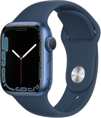 Montre connectée APPLE WATCH 41MM Alu/Bleu Series 7 Reconditionné Montre connectée APPLE WATCH 41MM Alu/Bleu Series 7 Reconditionné