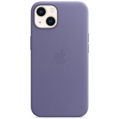 Coque APPLE iPhone 13 Cuir violet MagSafe