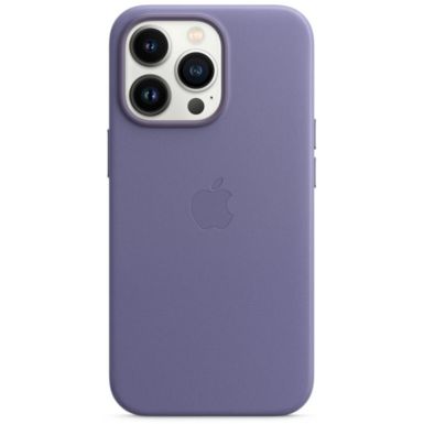 Coque APPLE iPhone 13 Pro Cuir violet MagSafe