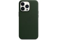 Coque APPLE iPhone 13 Pro Cuir vert MagSafe
