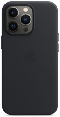 Apple - coque de protection en cuir avec MagSafe pour iPhone 13