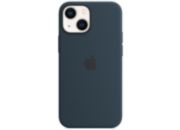 Coque APPLE iPhone 13 mini Silicone bleu nuit