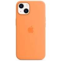 Coque APPLE iPhone 13 Silicone orange MagSafe
