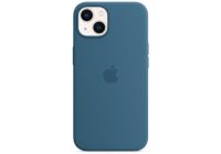 Coque APPLE iPhone 13 Silicone bleu MagSafe