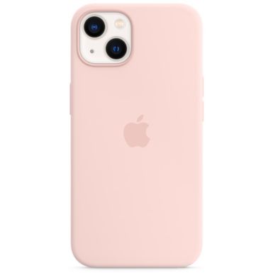 Coque APPLE iPhone 13 Silicone rose clair