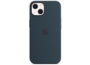Coque APPLE iPhone 13 Silicone bleu nuit MagSafe