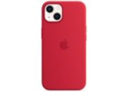 Coque APPLE iPhone 13 Silicone Rouge MagSafe