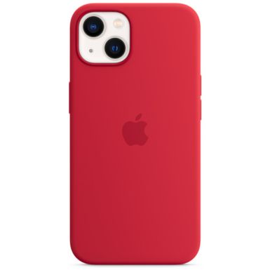 Coque APPLE iPhone 13 Silicone Rouge MagSafe