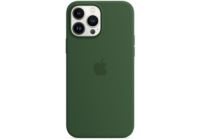 Coque APPLE iPhone 13 Pro Max Silicone vert