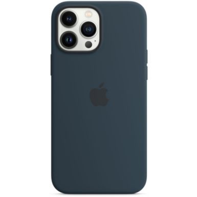 Coque APPLE iPhone 13 Pro Max Silicone bleu nuit
