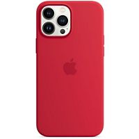 Coque APPLE iPhone 13 Pro Max Silicone rouge MagSafe