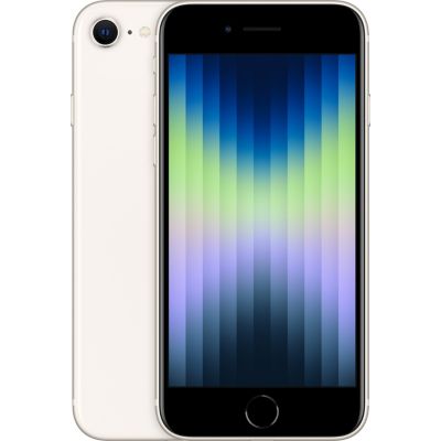 Location Smartphone Apple iPhone SE Lumiere Stellaire 64Go 5G Reconditionné Grade A