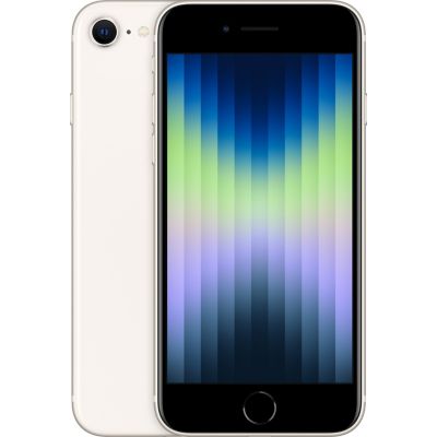 Location Smartphone Apple iPhone SE Lumiere Stellaire 64Go 5G reconditionné Grade A