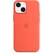 Coque APPLE iPhone 13mini Silicone Orange Magsafe