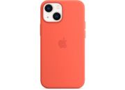 Coque APPLE iPhone 13mini Silicone Orange Magsafe