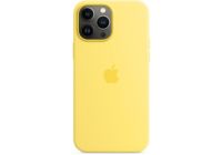 Coque APPLE iPhone 13 Pro Max Silicone Citron Magsaf