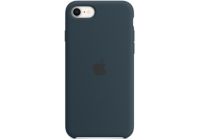 Coque APPLE iPhone 7/8/SE Silicone bleu nuit